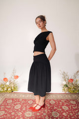 Georgia Skirt - Onyx